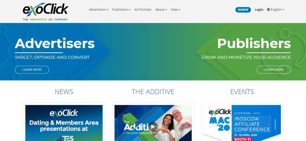 ExoClick - Recurring affiliate program