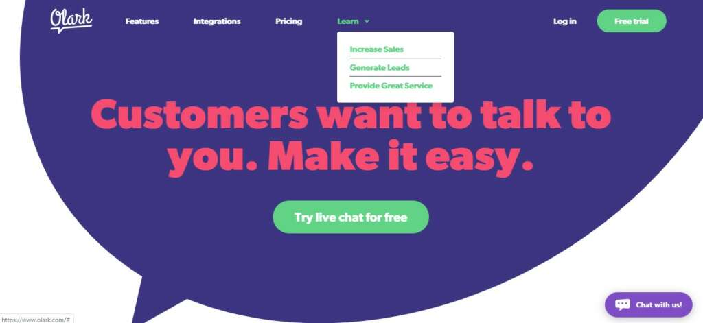Olark - Leading Affiliate network