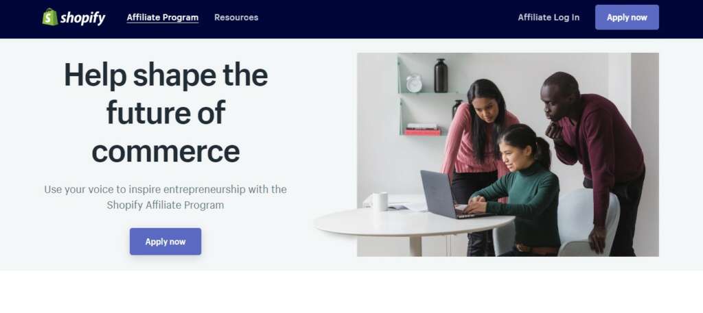 Shopify affiliate program